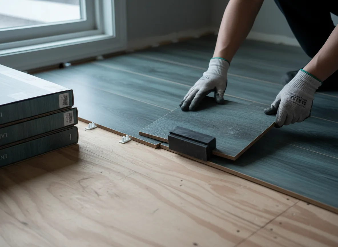 Luxury Vinyl Plank Installation company in Kremlin, OK